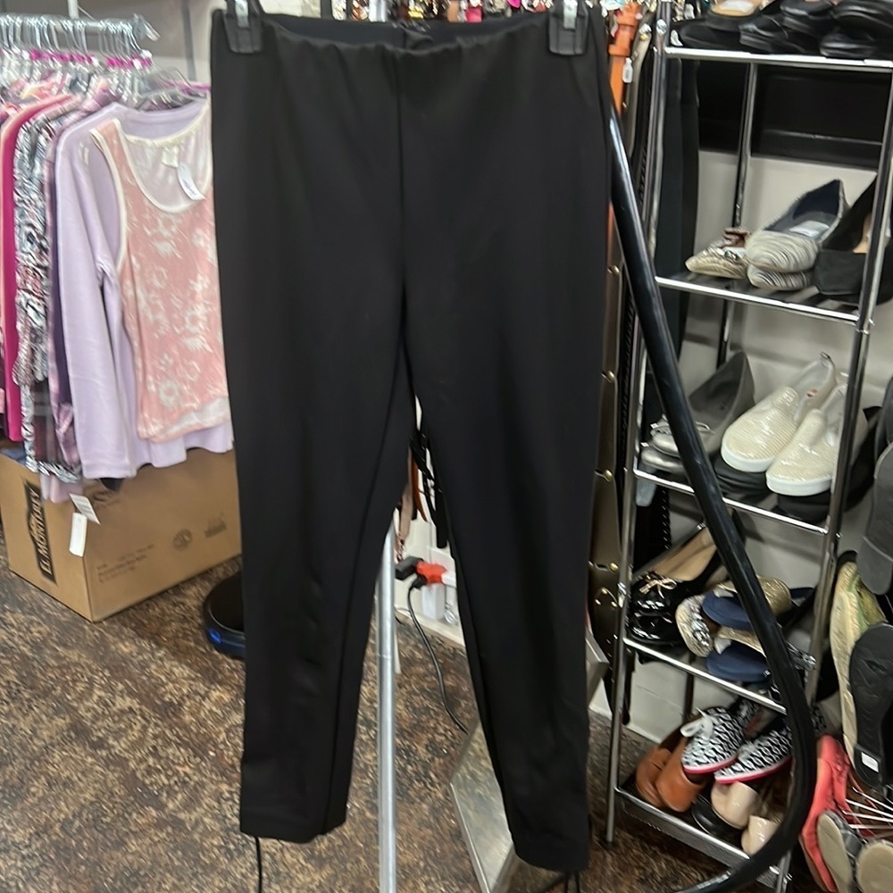 rag & bone Simone Lace-Up Ankle Pants Black Size 2